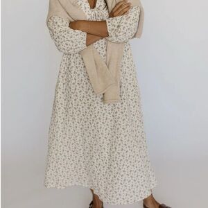 The Meyers Dress in Brown Floral | Innate / Neuflora